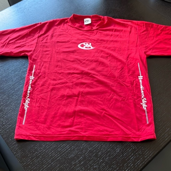 Hawaiian Style Rash Guard Red Women’s Size XL - Picture 7 of 9